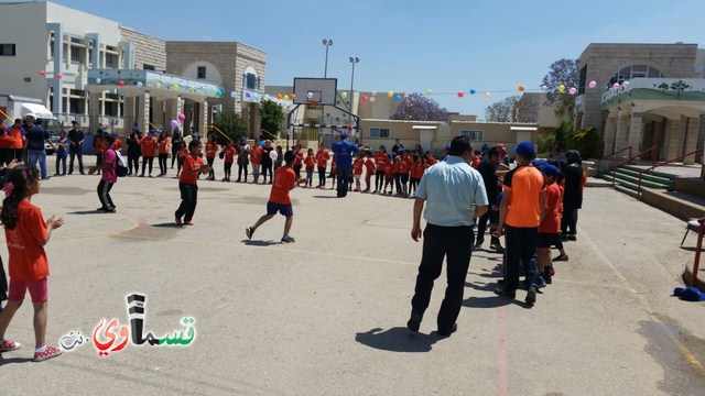 كفرقاسم : اليوم الرياضي في مدرسة الاوئل الدينية بمشاركة رئيس البلدية المحامي عادل بدير 